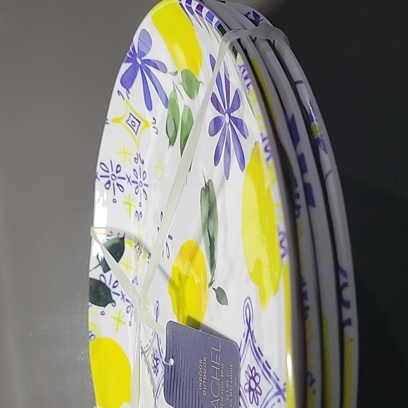 RACHEL ROY Lemon Melamine Plates - Picture 4 of 4